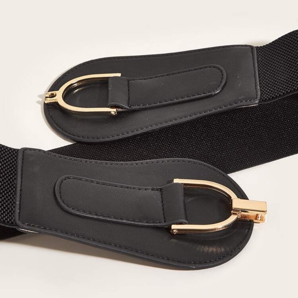 🖤 PLUS Faux Leather Stretch Belt 🖤 - Picture 5 of 6